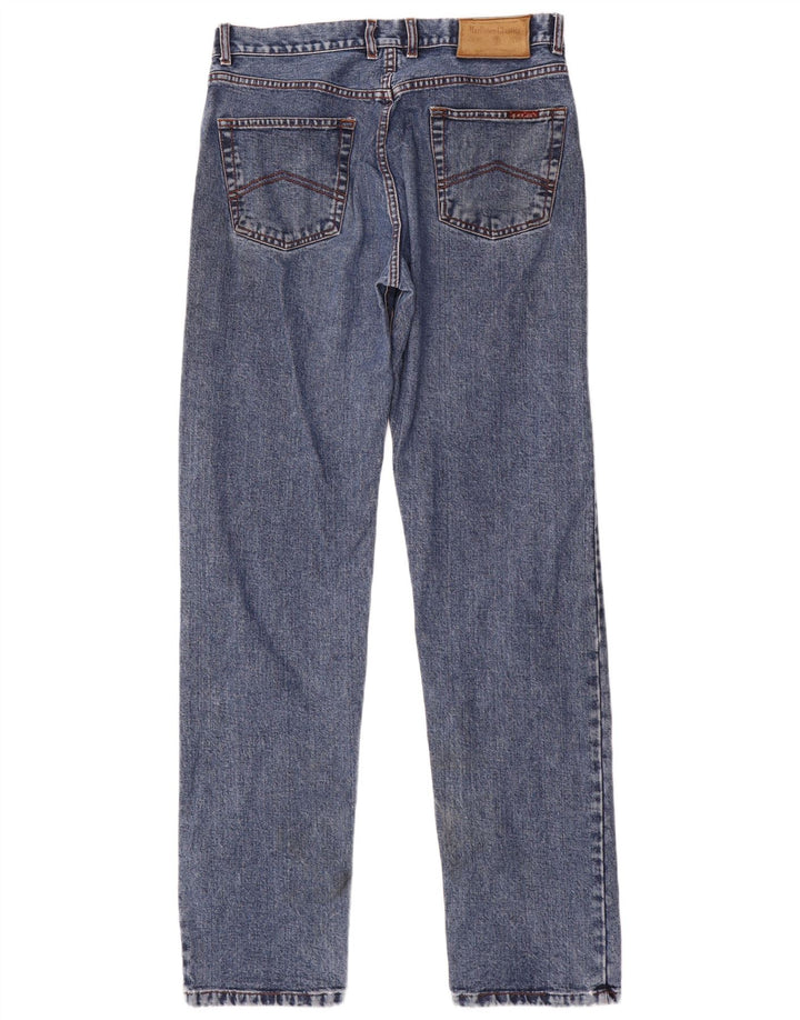 MARLBORO CLASSICS Jeans dritti da uomo W33 L34 cotone blu