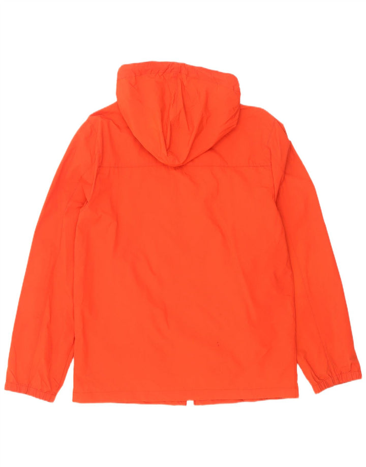 Giacca a vento con cappuccio da uomo Jack Wills UK 36 piccola in nylon arancione