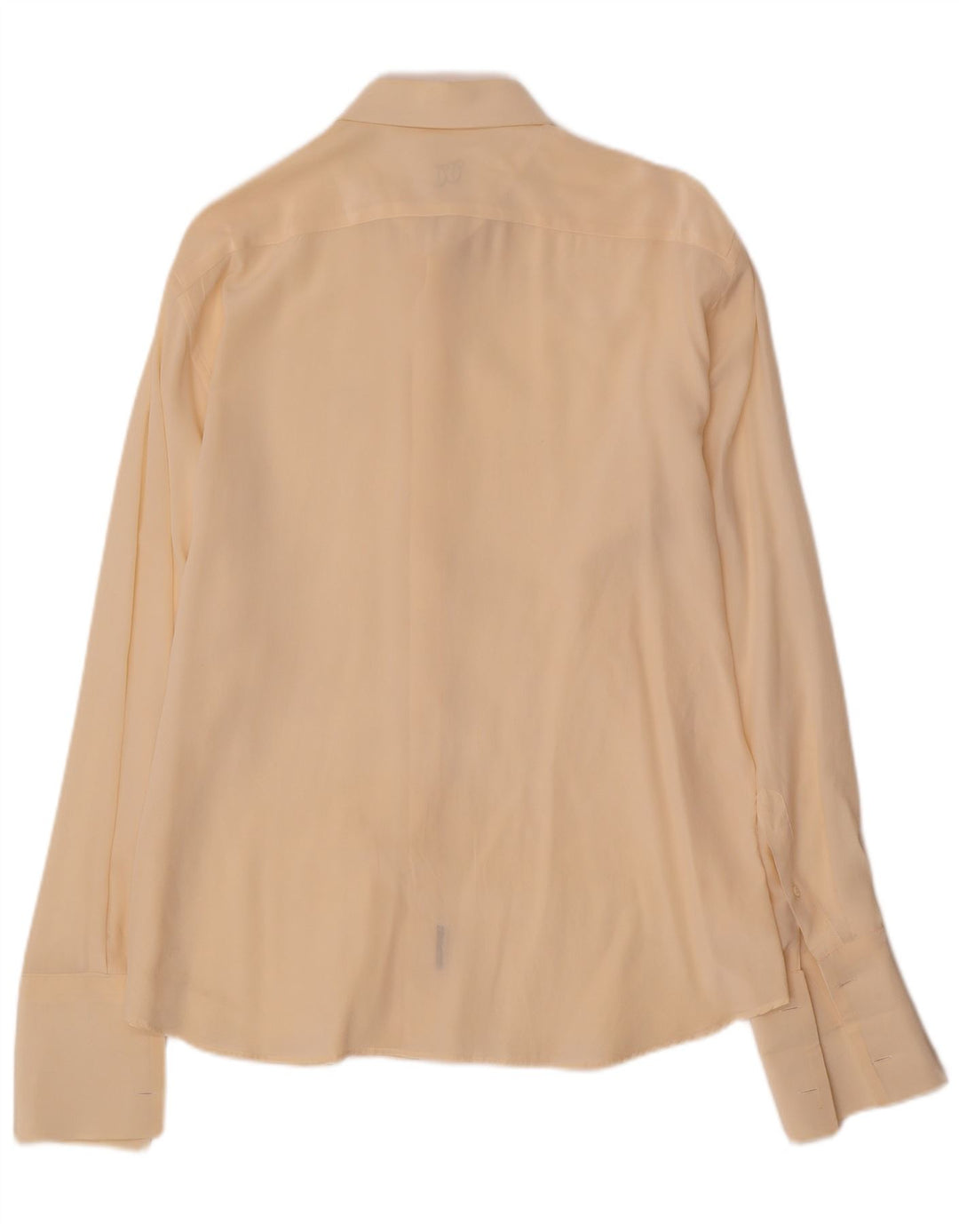 Camicia formale vintage da uomo beige medio