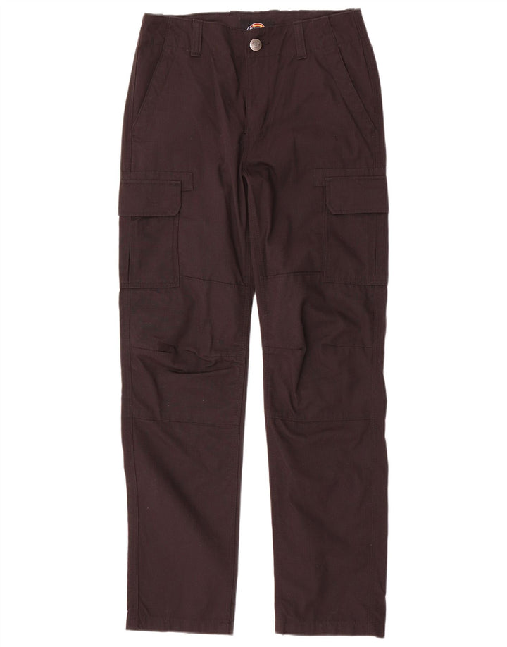 Pantaloni cargo dritti da uomo Dickies W28 L31 cotone nero