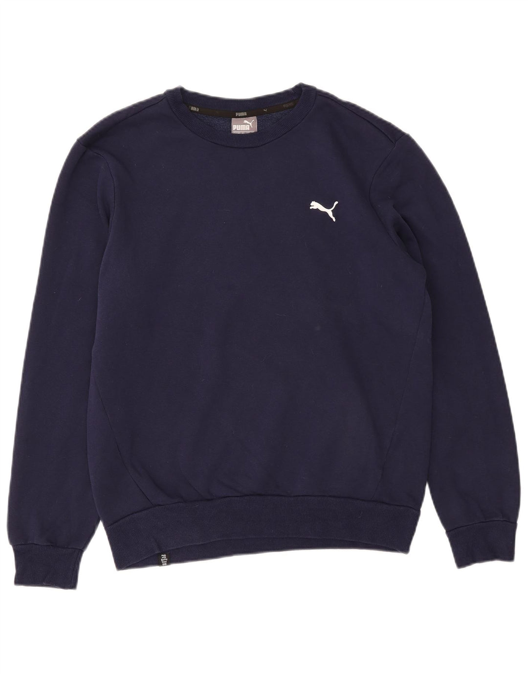 Felpa da uomo Puma Maglione piccolo blu navy