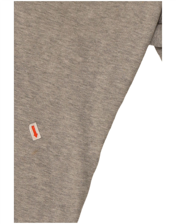ADIDAS Mens Tracksuit Trousers Joggers Small Grey Cotton