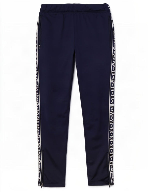 Umbro Pantaloni da tuta con grafica da uomo Medio Poliestere geometrico blu navy