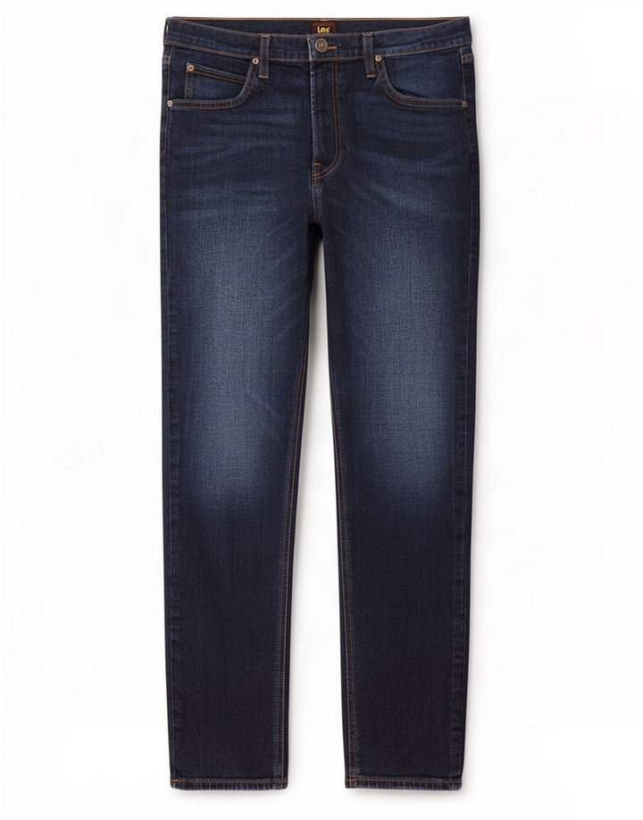 Jeans Lee Austin affusolati da uomo W34 L32 cotone blu navy