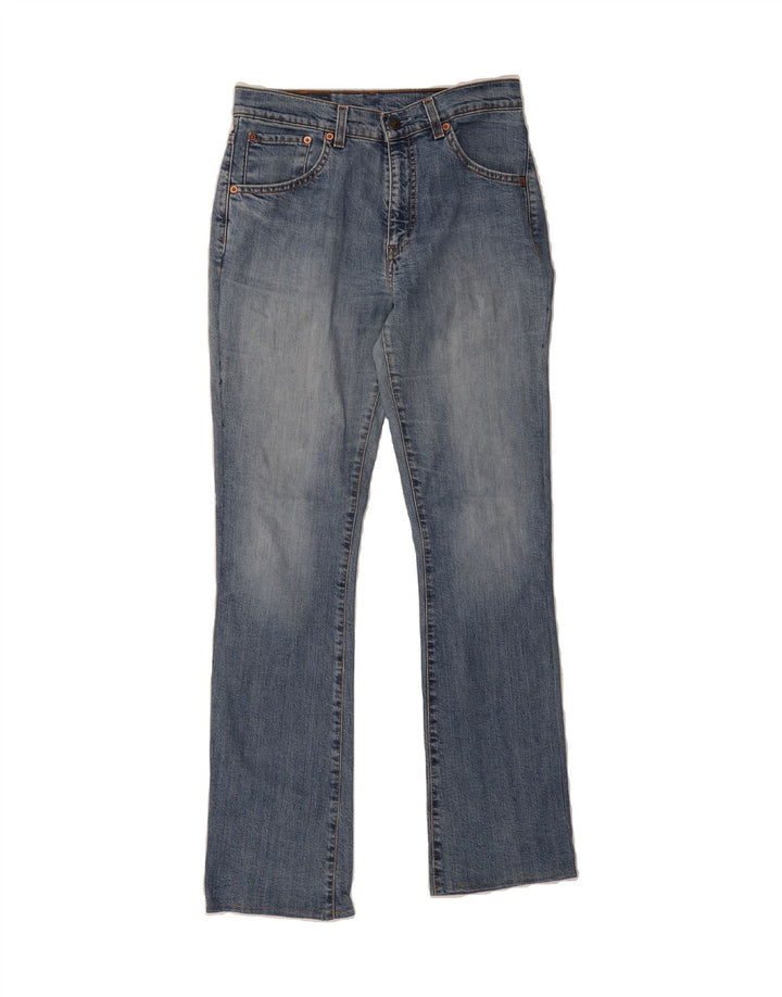 LEVI'S Womens 525 Straight Jeans W30 L30 Blue Cotton Vintage Levi's and Second-Hand Levi's from Messina Hembry 