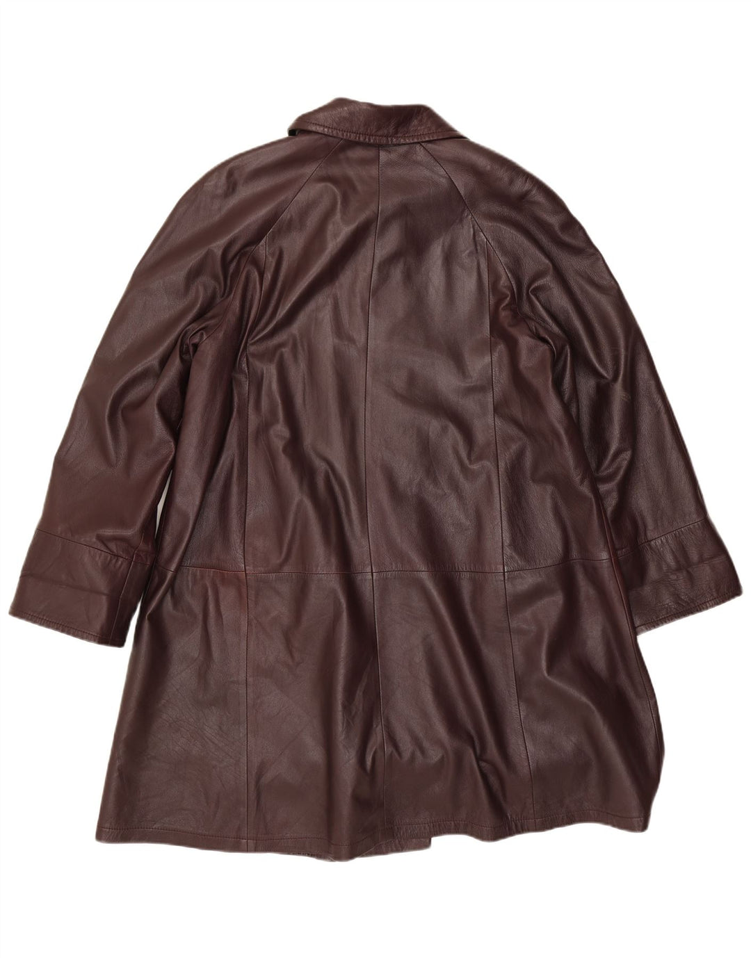 Cappotto in Pelle Donna Basetti IT 50 XL Pelle Marrone