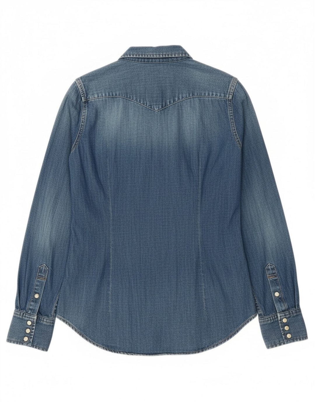 LEVI'S Mens Denim Shirt Small Blue Cotton