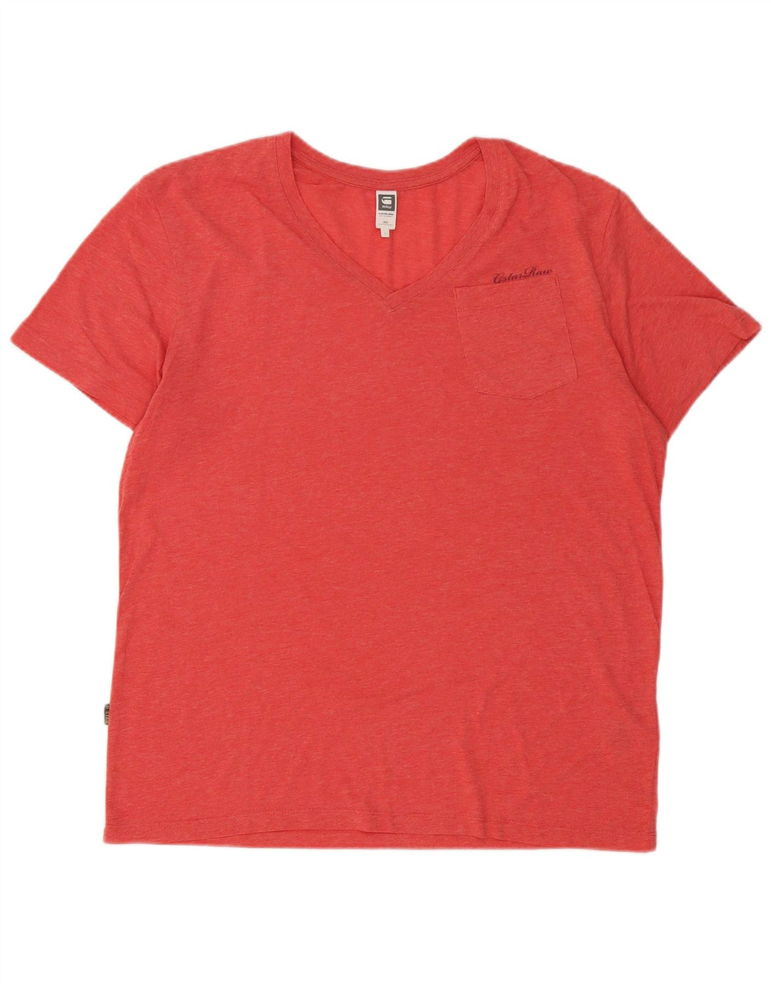 T-shirt da uomo G-Star Top grande in cotone rosso