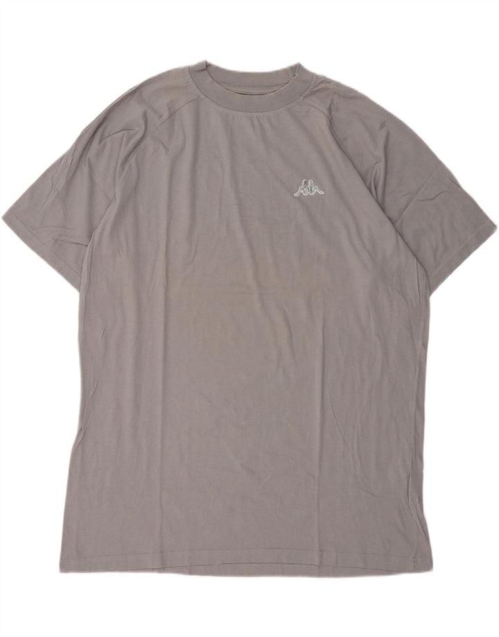 T-shirt uomo Kappa Top 2XL Cotone grigio