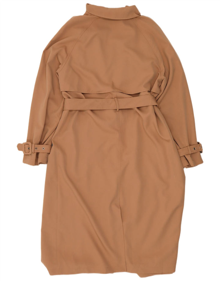 Trench da donna vestibilità ampia Lipsy UK 12 Poliestere beige medio