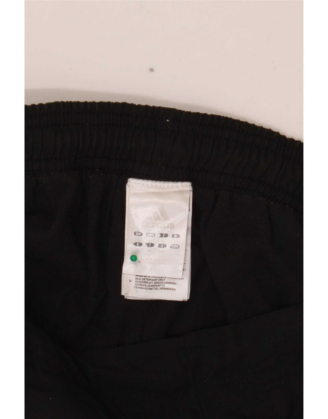 Pantaloni da tuta da donna Adidas UK 16 Large Nero Poliestere