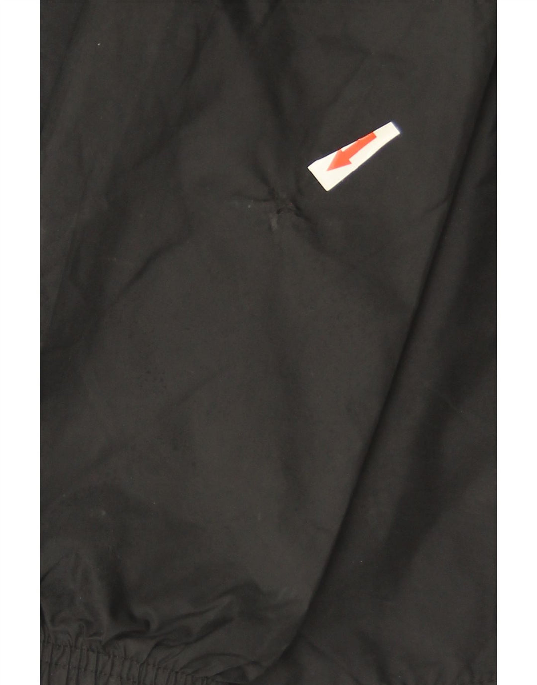 Giacca antipioggia con cappuccio Adidas da ragazzo 9-10 anni in nylon nero