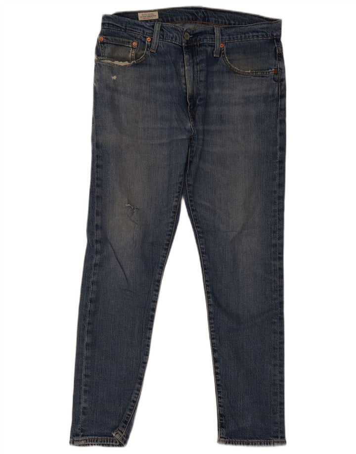 Jeans Levi's Uomo 512 Slim Tapered W32 L30 Cotone Blu