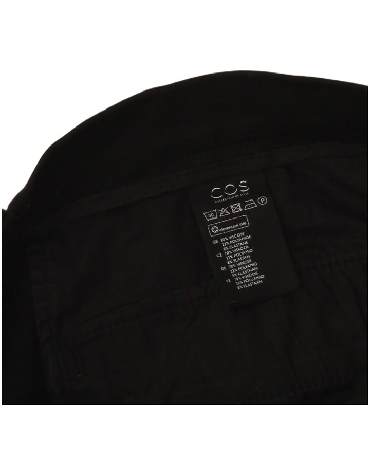 Pantaloni chino slim da uomo Cos W34 L29 viscosa nera