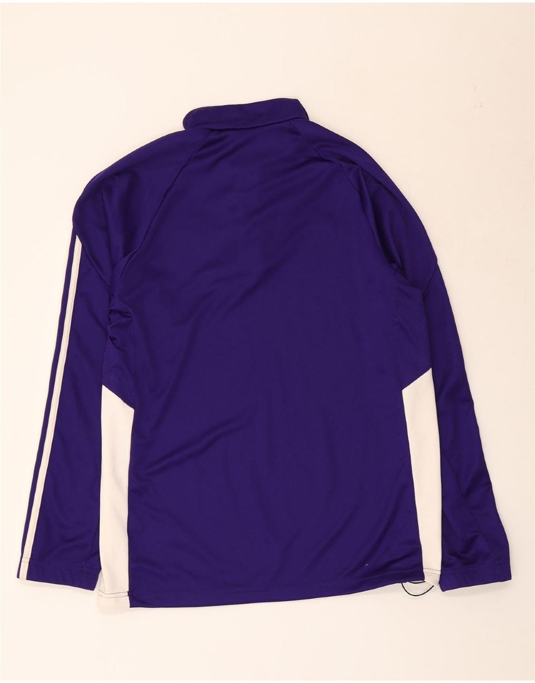 Adidas Uomo Louisville Pullover Tuta Top Large Viola Colourblock