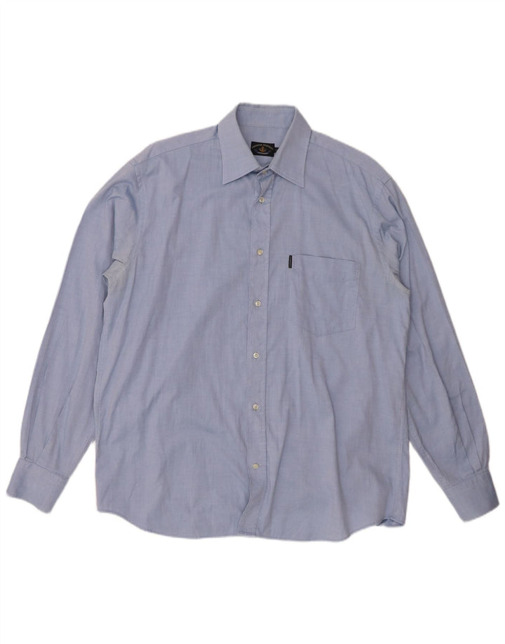 AMERIGO VESPUCCI Camicia da uomo taglia 42 grande blu