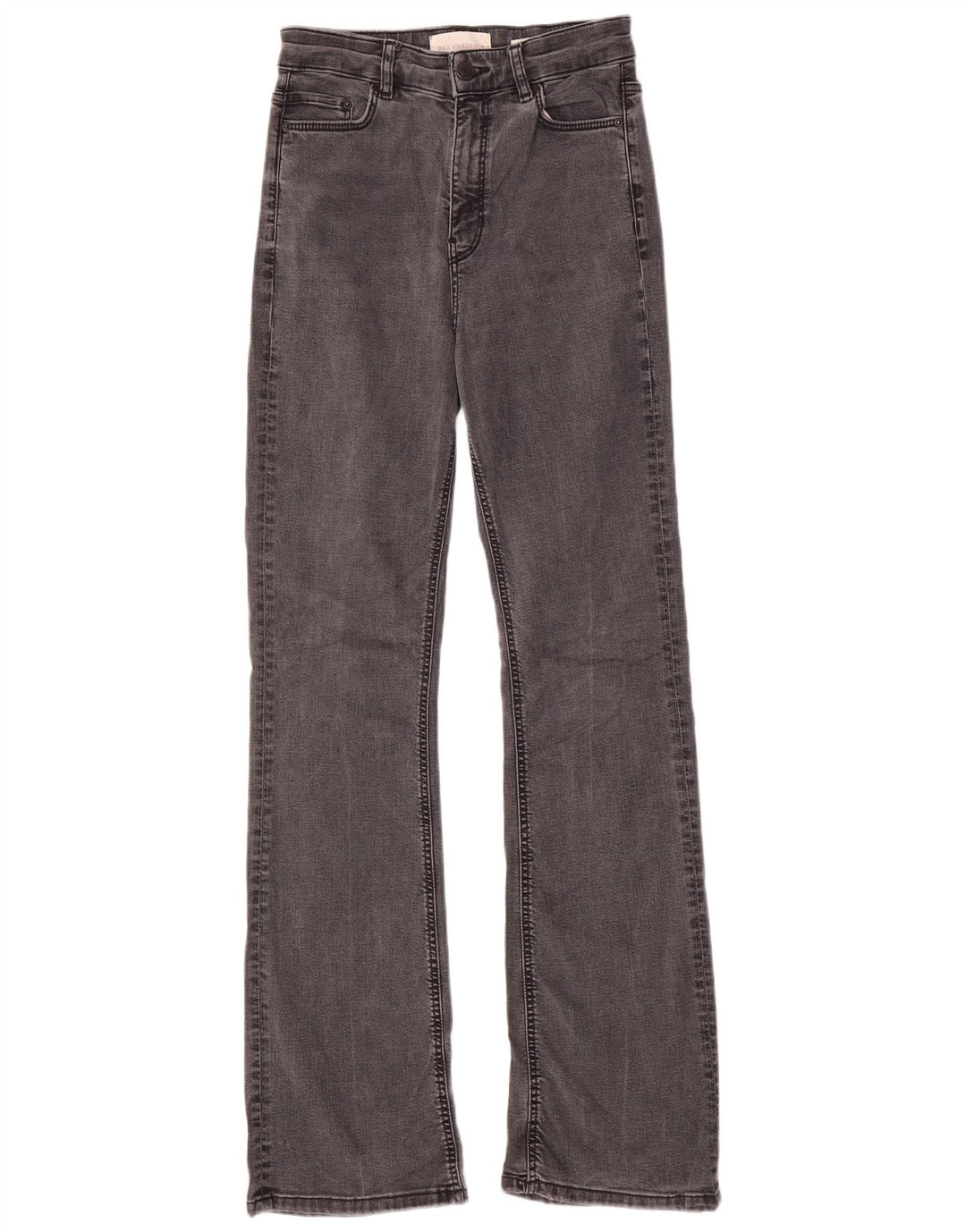 MARKS & SPENCER Jeans slim svasati da donna UK 8 Small W24 L30 Lyocell grigio