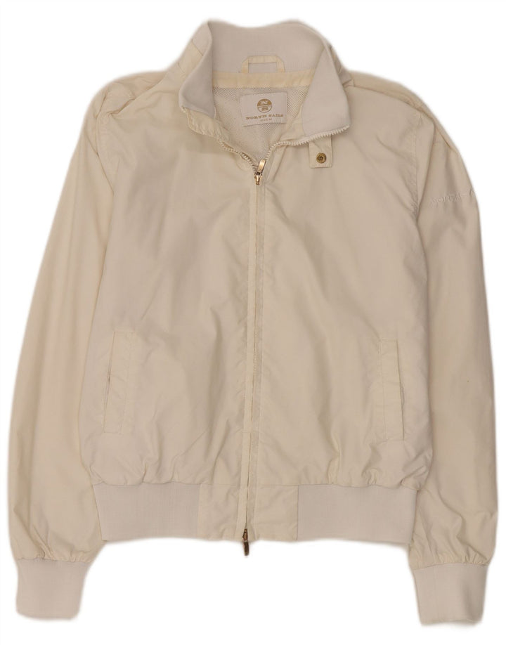 Giubbotto bomber da donna North Sails UK 14 medio bianco sporco in poliammide