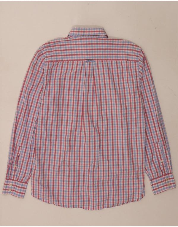 Crew Clothing Camicia da uomo dalla vestibilità classica, in cotone a quadretti multicolore medio