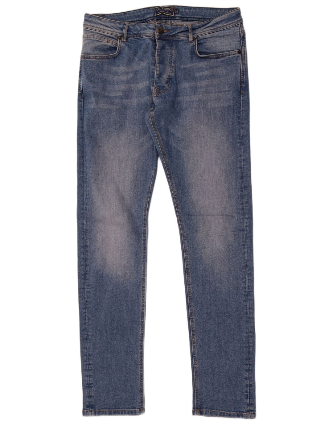 Jeans skinny da uomo Gutteridge IT 50 Large W32 L34 Cotone blu