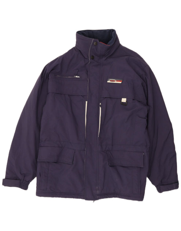 Giacca a vento da uomo Reusch UK 40 Large Blu Navy in poliammide
