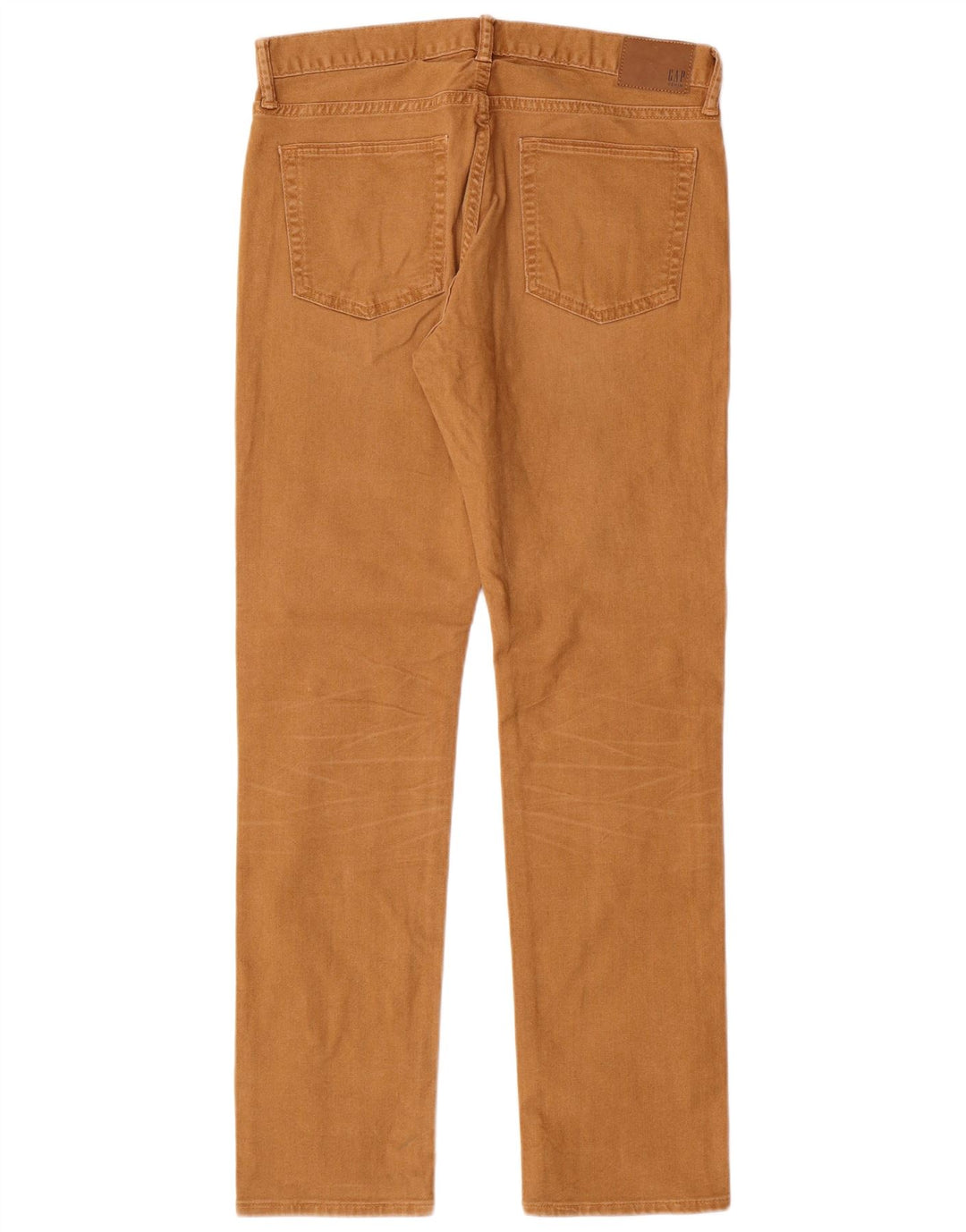 Pantaloni casual dritti da uomo Gap W30 L30 in cotone beige