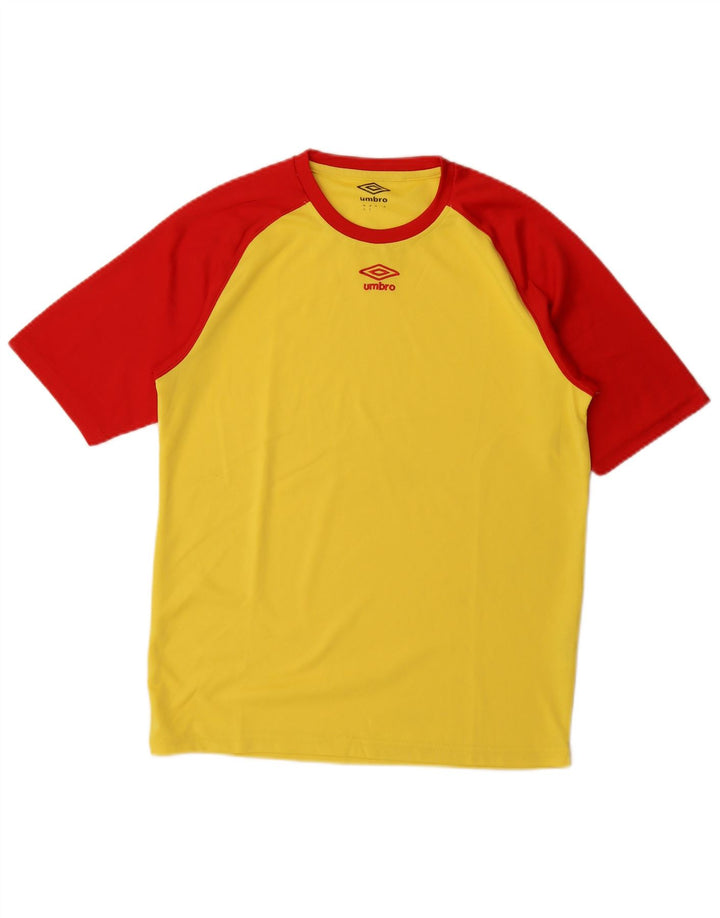T-shirt da uomo Umbro Top color giallo medio