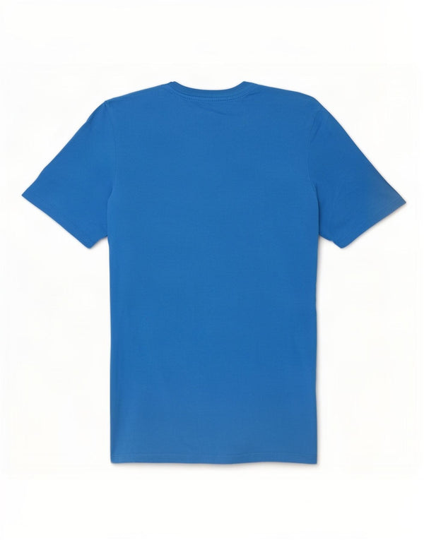 T-shirt grafica Nike da uomo con taglio atletico, piccola, in cotone blu