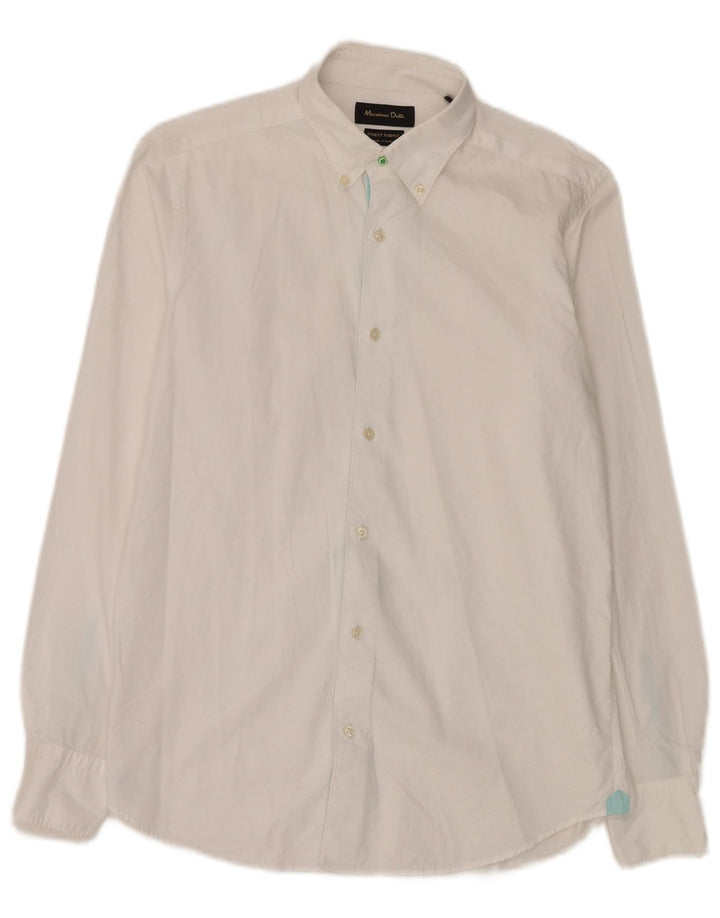 Camicia da uomo Massimo Dutti piccola bianca