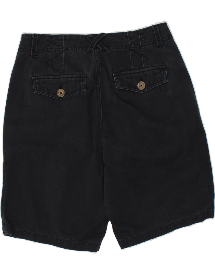 EDDIE BAUER Womens Chino Shorts US 4 Small W28 Navy Blue Cotton Vintage Eddie Bauer and Second-Hand Eddie Bauer from Messina Hembry 