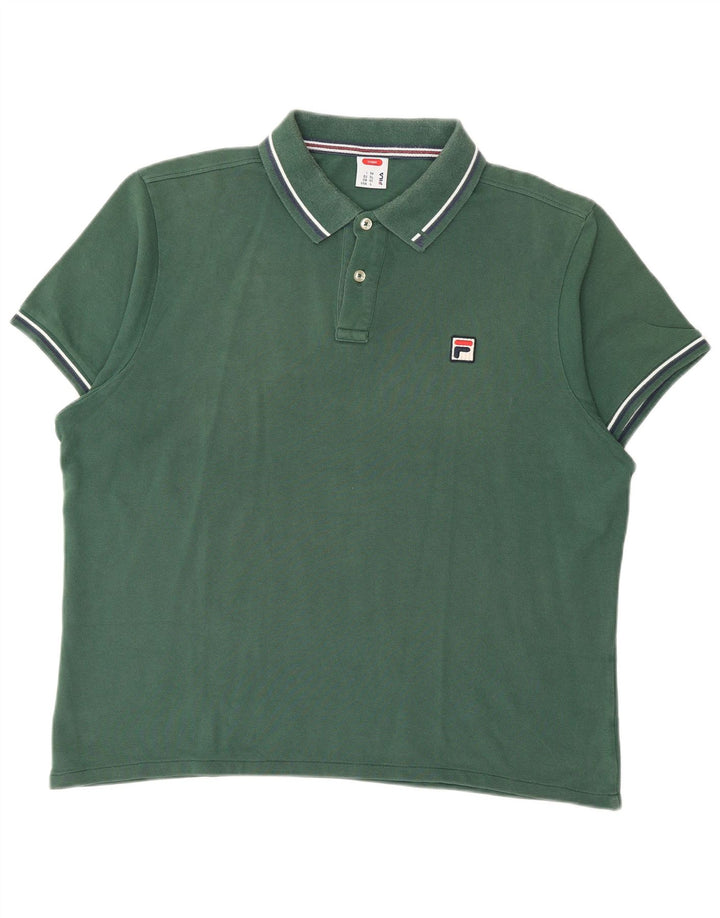 Polo da uomo Fila IT 54 Large verde