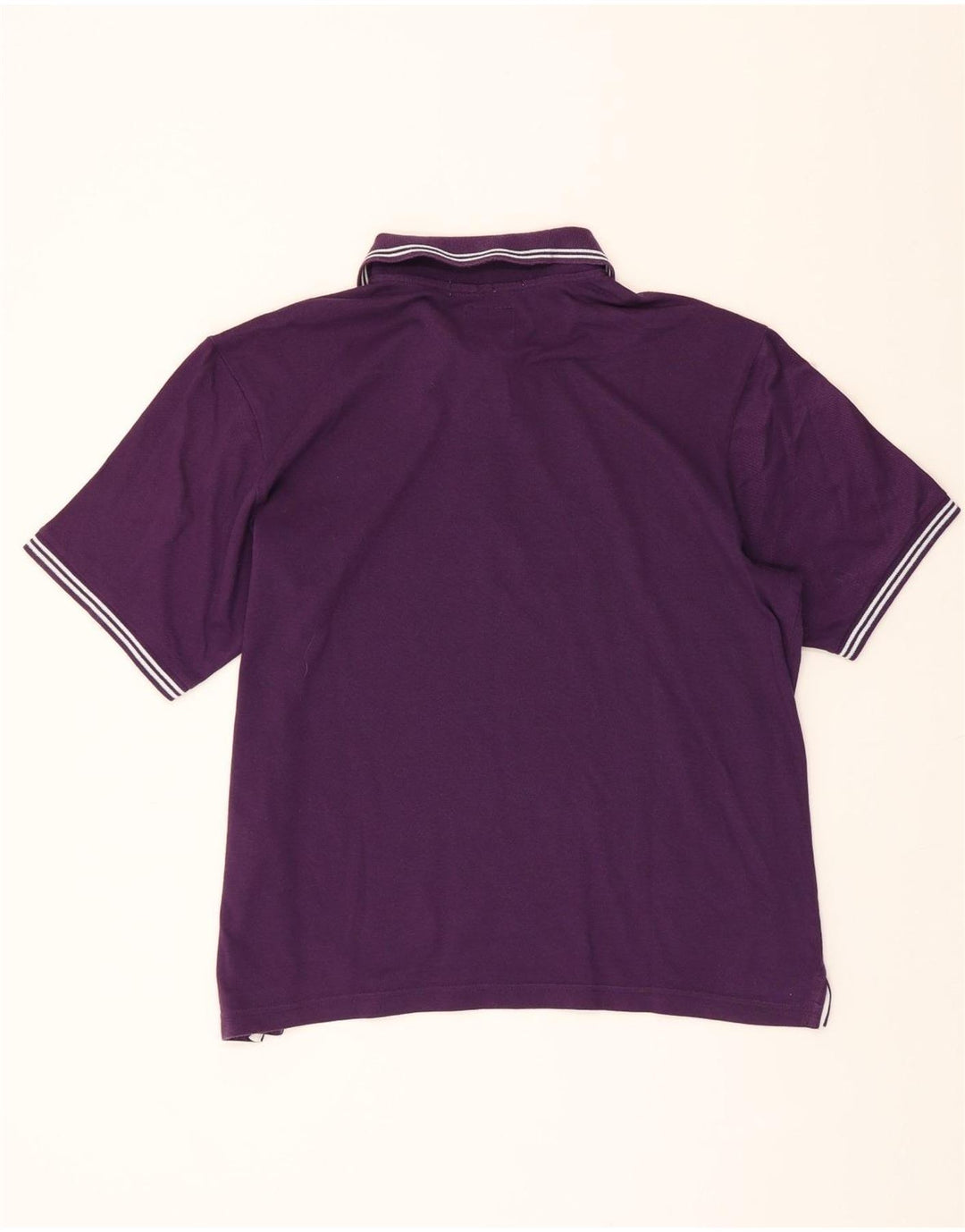 CHAMPION Mens Polo Shirt XL Purple Cotton Vintage Champion and Second-Hand Champion from Messina Hembry 