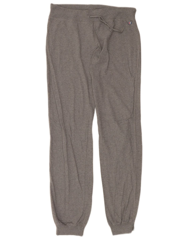 Pantaloni da tuta da donna CHAMPION Joggers UK 16 Large Grigio Cotone