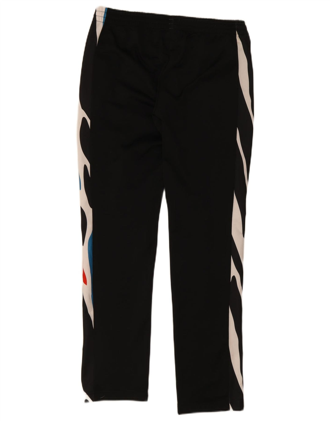 Pantaloni da tuta da donna Adidas UK 12 Medium Nero Colourblock Poliestere