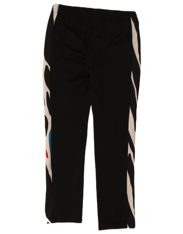 Pantaloni da tuta da donna Adidas UK 12 Medium Nero Colourblock Poliestere