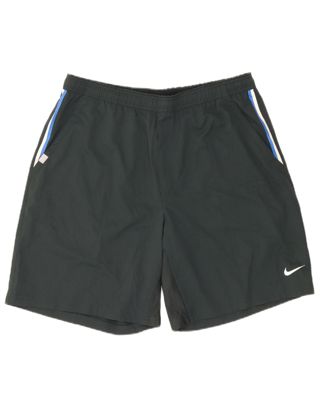 Pantaloncini sportivi Nike da uomo XL Grigio Colourblock in poliestere
