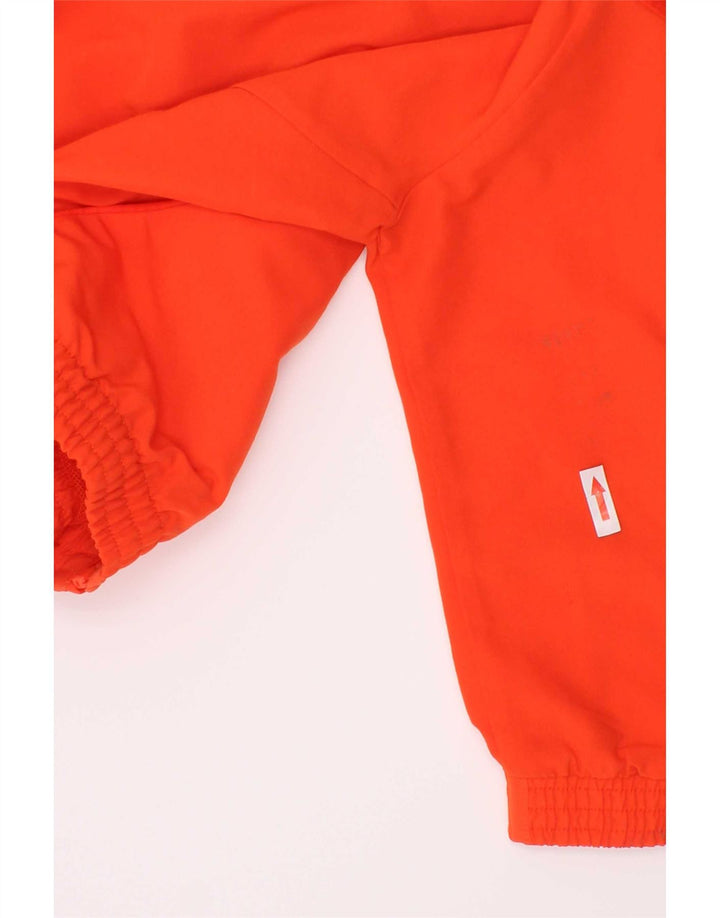 Giacca Top della tuta da ragazzo Adidas 3-4 anni in poliestere arancione