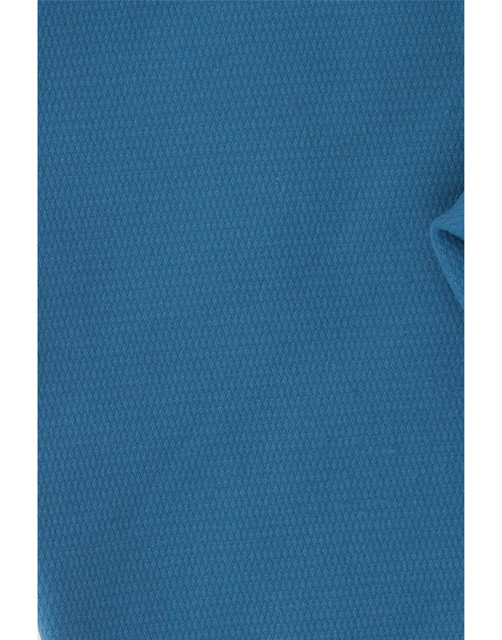 Tuta da sci vintage da donna con cappuccio EU 38 Blu medio color block