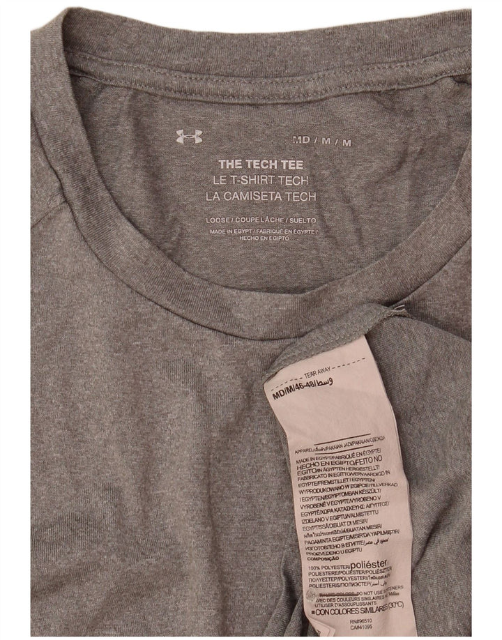 Maglietta da uomo UNDER ARMOUR Top grigio medio in poliestere