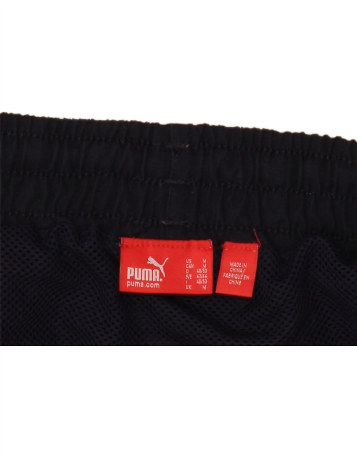 Pantaloncini sportivi Puma da uomo medi blu navy