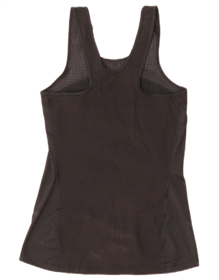 Canotta NIKE da donna UK 8 Small nera in poliestere