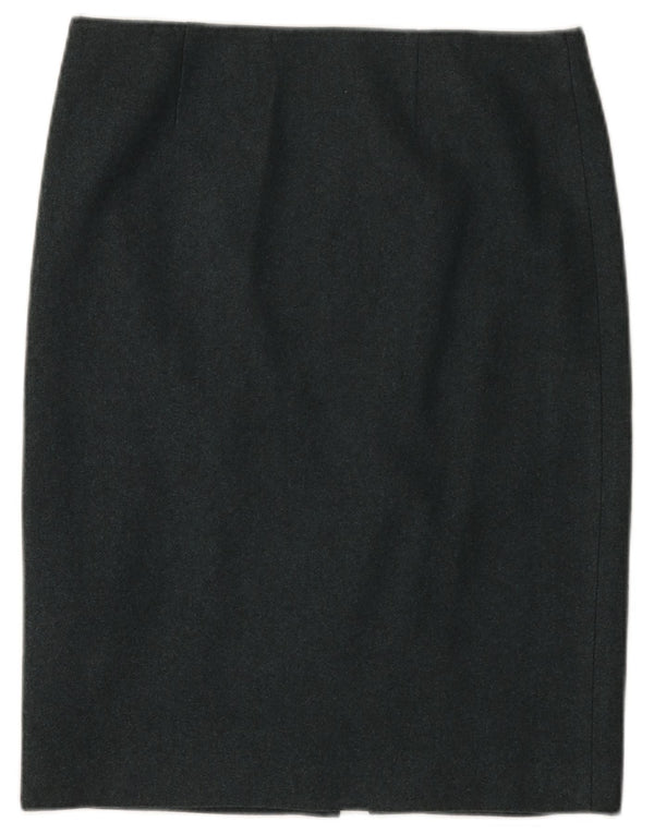 Gonna a tubino da donna Calvin Klein US 8 Medium W32 Lana screziata blu