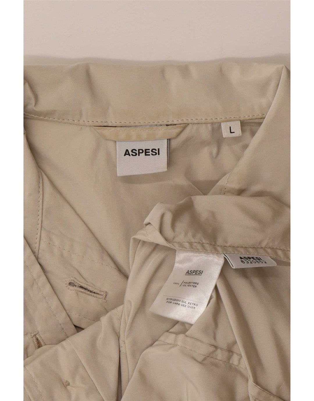 Giacca da donna Aspesi UK 14 Large Beige Poliestere