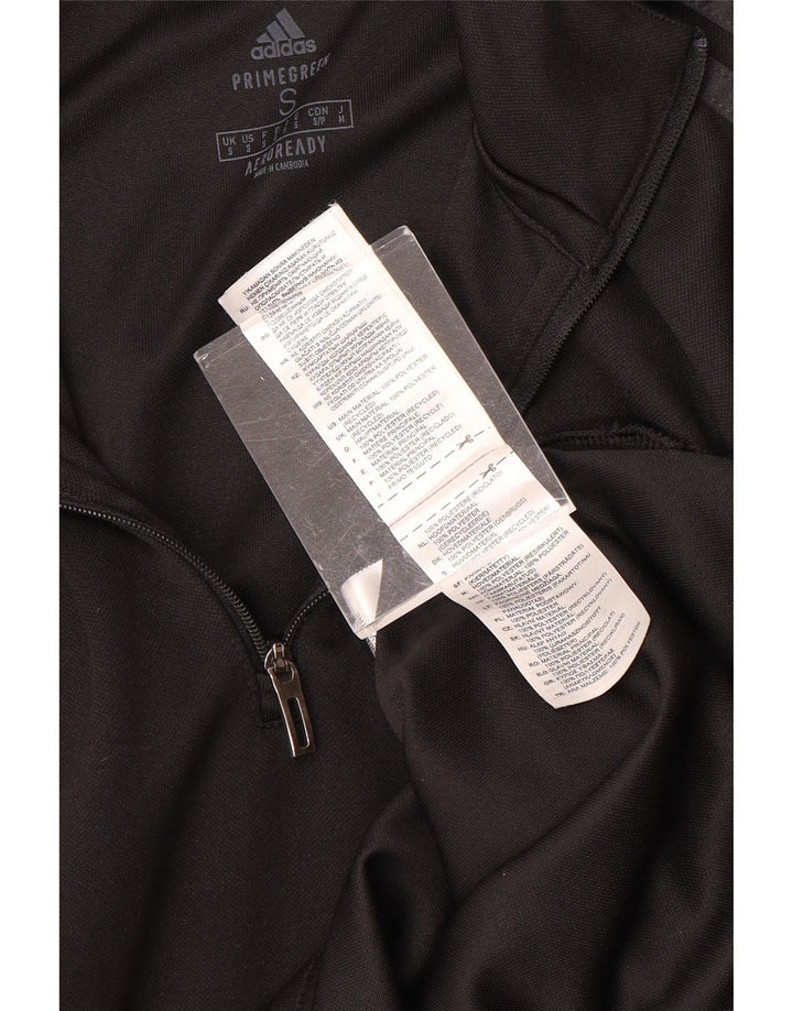 Top da tuta ADIDAS Aeroready Zip Neck Pullover Small Nero