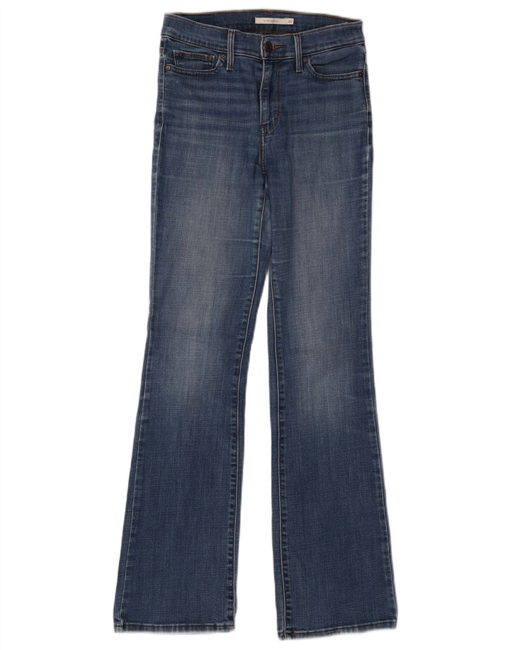 Jeans bootcut dimagranti da donna LEVI'S W26 L32 cotone blu