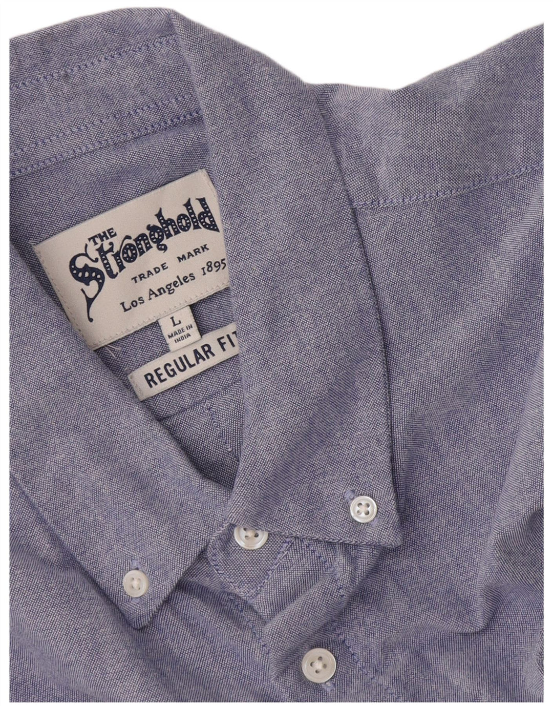 La camicia da uomo Regular Fit Stronghold Large Blu