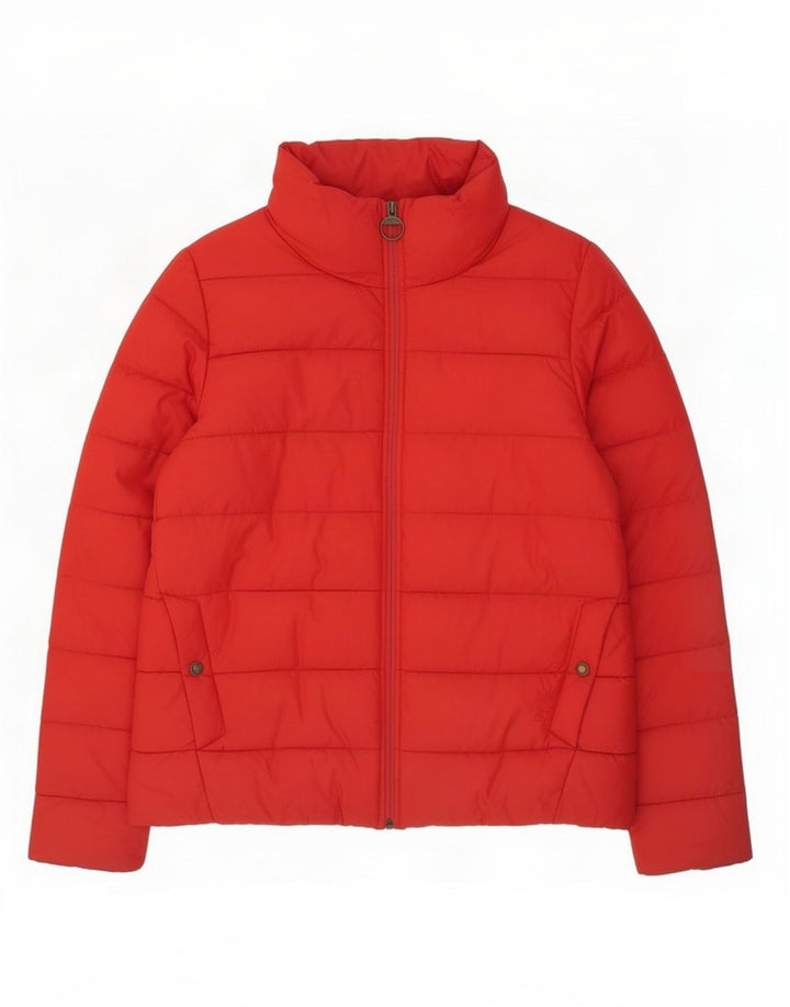 Giacca imbottita da donna Barbour UK 16 grande rossa