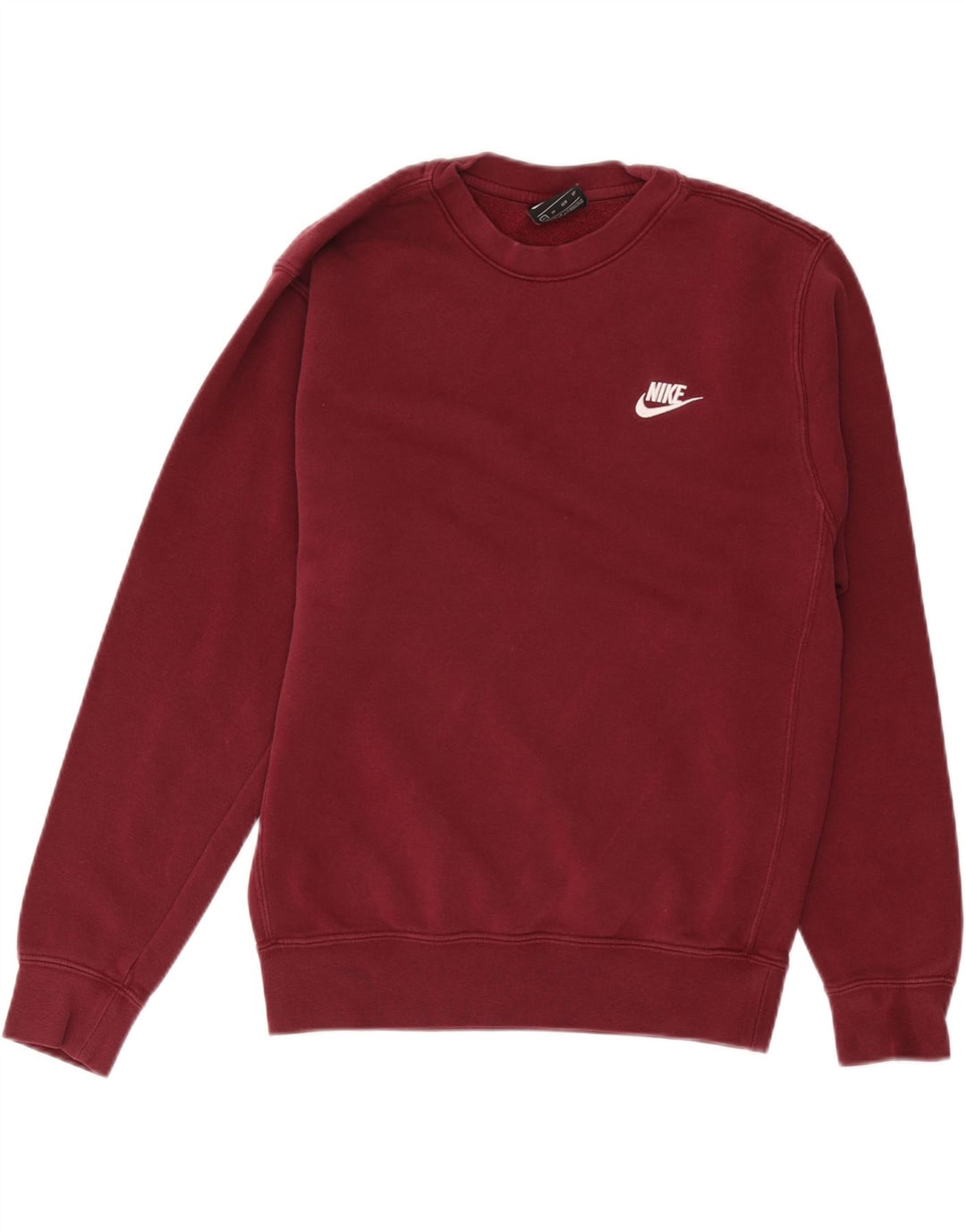 Felpa da uomo NIKE maglione XS bordeaux in cotone
