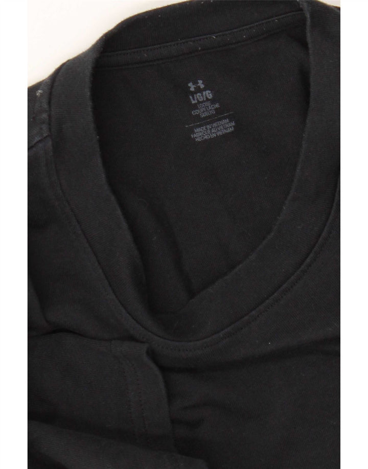 T-shirt grafica da uomo Adidas grande nera