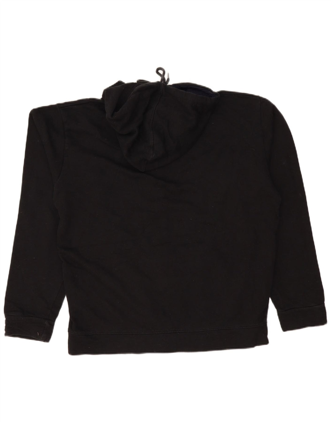 Maglione con cappuccio grafico da uomo CHAMPION grande in cotone nero